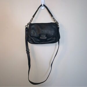 Coach Black Leather Crossbody Bag